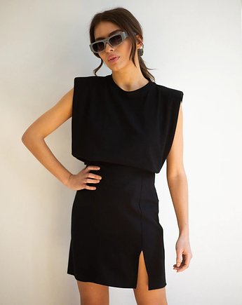 SPÓDNICA MINI PEPPER black, Patchouli