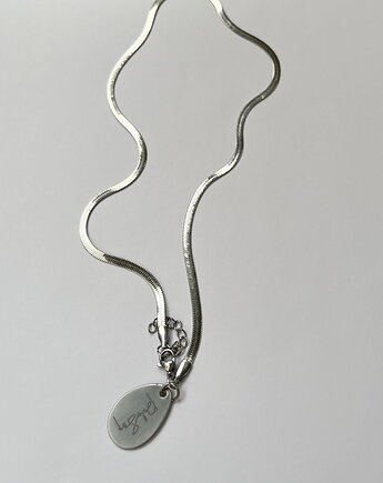 Naszyjnik BASIC silver unisex, POLA ZAG