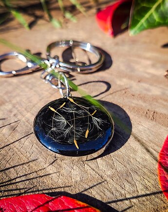 Breloczek z dmuchawcem, Figa handmade accessories