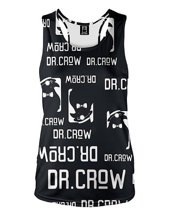 DR.CROW Bokserka Damska Logo, DrCrow