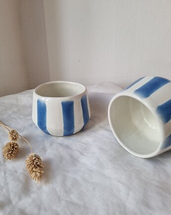 Kubek handmade w PASKI, krusz art