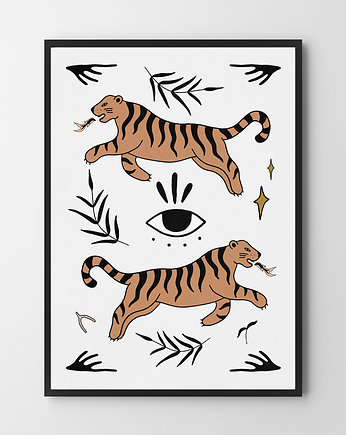 Plakat Tiger, HOG STUDIO