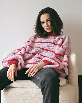 Sweter Pink Florence, OKAZJE - Prezent na Święta