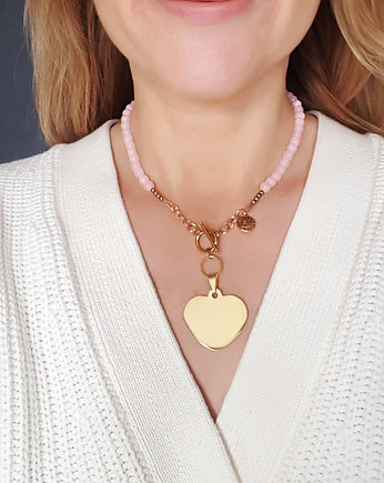 Grande amore choker z kamieni naturalnych, barboleta