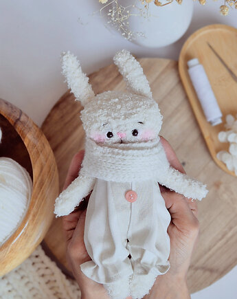 Przytulanka króliczek, maskotka, przyjaciel, dla dzieci, TuliTysie