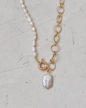 Naszyjnik Łańcuszek z perłami, Chmolowska Jewellery