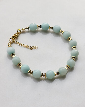 Miętowa bransoletka z jadeitu, AT NOON