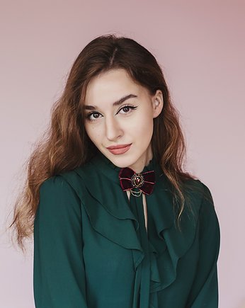 Ludmiłowska broszka do koszuli, Nat design