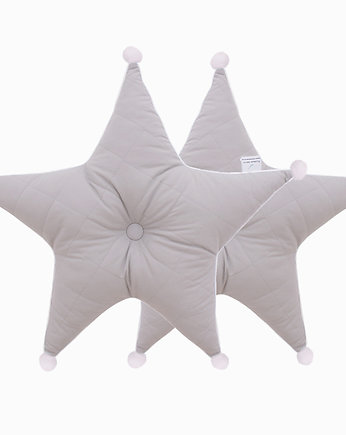 Poduszka gwiazda szara, Roomee Decor