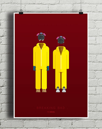 Breaking Bad - plakat, minimalmill