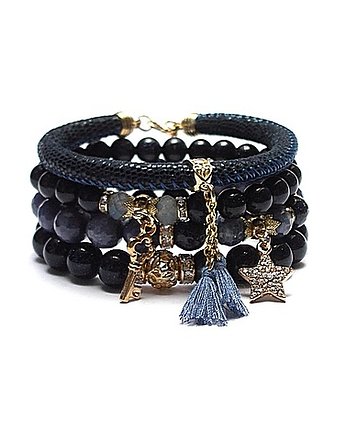 Navy blue and denim /07.04.22/ -  set, KiKa pracownia
