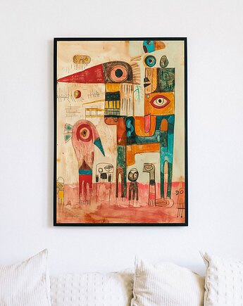 Plakat - Cubism zoo, Harry Monkey