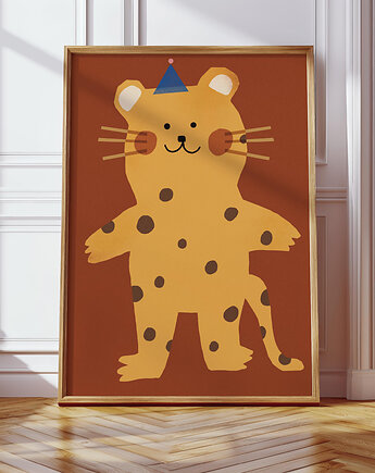 Plakat Mały tygrys, MUKI design