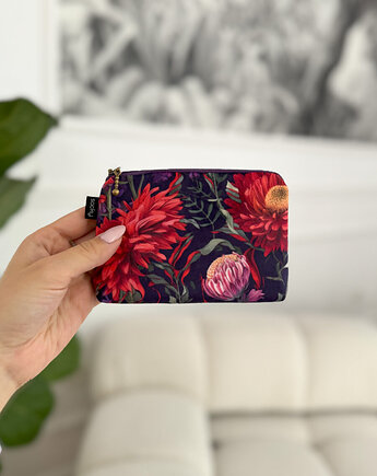 Card holder welur gardenia, OSOBY - Prezent dla dziadka