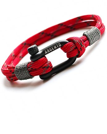Bransoletka szekla męska paracord  Argento, Argento akcesoria