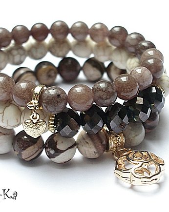 Praline set - bransoletki, KiKa pracownia
