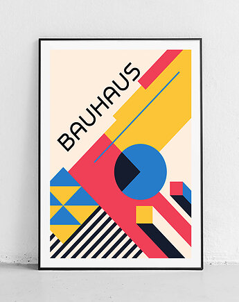 Plakat Dynamiczne formy Bauhausu, Harvest Maison