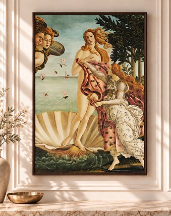 Plakat Fine Art giclee kolaż ZAWSTYDZONA WENUS, ma illustories