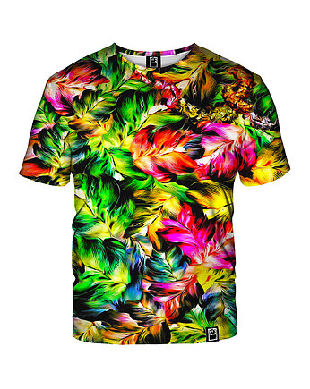 Damski T-shirt DR.CROW Jungle Leaves, DrCrow