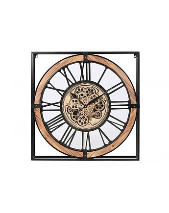 Zegar Metalowy Zegar Ścienny Industrial 72 cm, MIA home