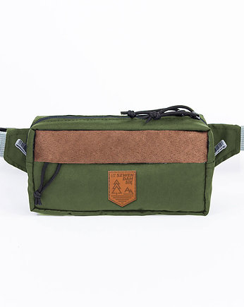 Nerka saszetka na pas naszywka SZWENDAM SIĘ khaki, Szwendam sie