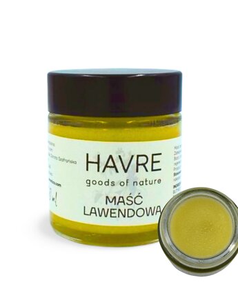 Maść lawendowa Havre Cosmetics - ochrona skóry - balsam do ust, Havre Cosmetics