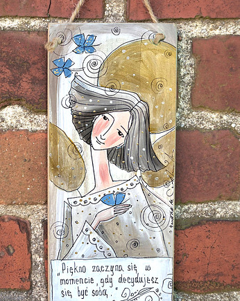 Deseczka nr 162 "Piękno zaczyna się w momencie...", 4mara Marina Czajkowska