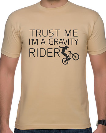 Koszulka T-SHIRT, Trust me i"m a gravity rider, studioixi