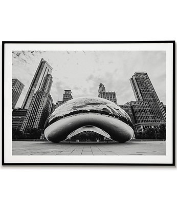 Plakat miasto CHICAGO - USA, Bajkowe Obrazki