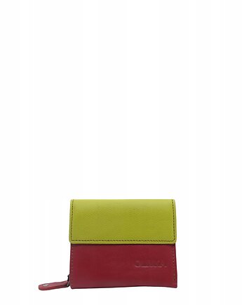 Portfel damski skórzany miejsce na bilon zdjęcie przegródki OLIVKA, Olivka Warsaw