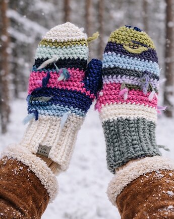 Rękawiczki wełniane, Las i Łąka