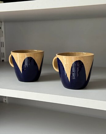 Kubek Ceramiczny Midnight Blue Vintage 300 ml  CA, POTPOTSTUDIO