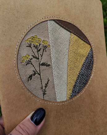 Notes patchwork z wrotyczem, Zapętlona Nitka