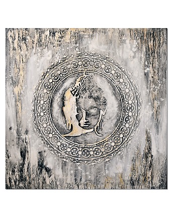 Budda mandala obraz dekoracja strukturalna ręcznie malowana, Galeriai