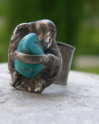 Roman Ancient Ring ;) turkus, Beata Trotter