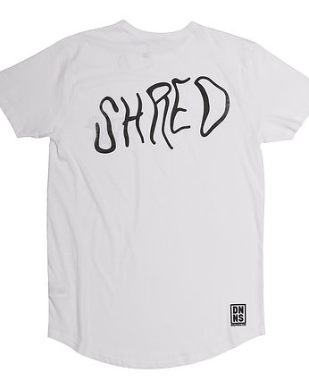 T-shirt Pls White Longer Length, DONT NEED NO SAMURAI