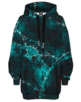 Bluza Oversize Tunika DR.CROW Marble Turquoise, DrCrow