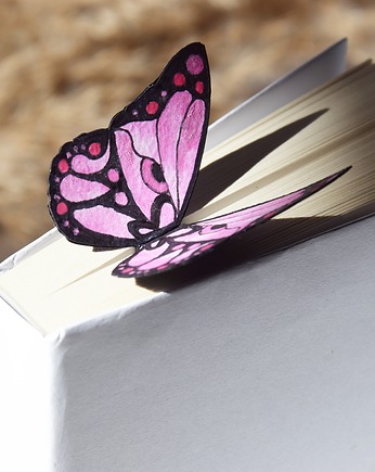 Zakładka do książki "On Paper" Kolorowy Motyl, Bookova