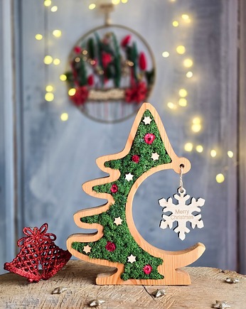 Świąteczna dekoracja na kominek, BohoSuszki