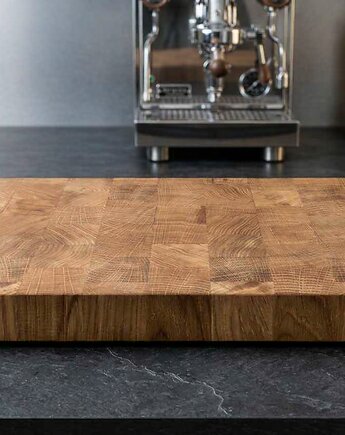 Deska do krojenia dębowa (sztorcowa), Simpleclock96