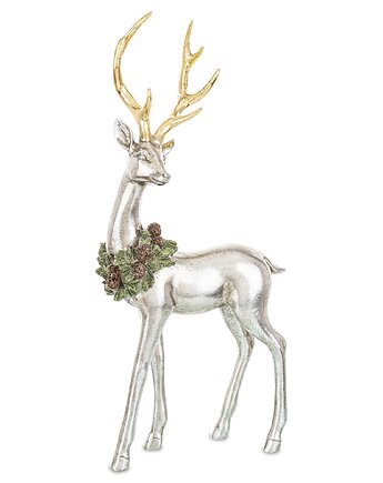 Figurka - jeleń stojący 33x14 cm, MIA home