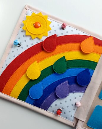 Książeczka sensoryczna Lisek, Newerli