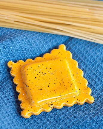 Ravioli, podstawka pod łyżkę, Ceramika Zapiecek