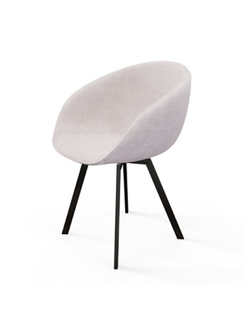 Krzesło KR-500 Ruby Kolory Tkanina Tessero 17 Design Italia 2025-2030, EMRA WOOD DESIGN