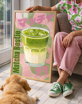 Plakat Matcha Bestie, Project 8