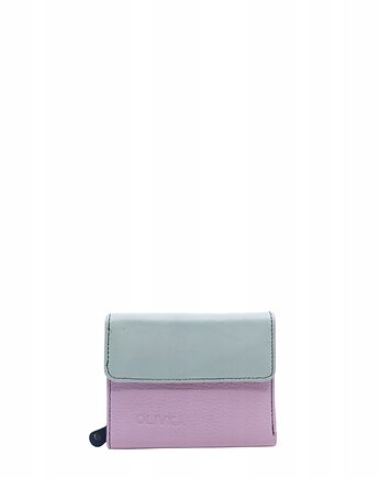 Portfel damski skórzany miejsce na bilon zdjęcie przegródki OLIVKA, Olivka Warsaw