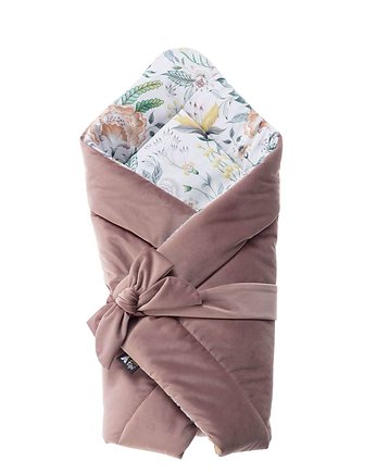 Rożek Velvet Nest Premium rose, Yellow Tipi