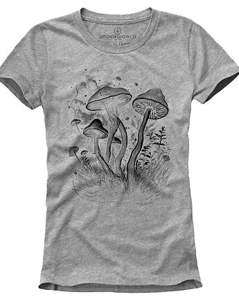 T-shirt damski UNDERWORLD Mushrooms, UNDERWORLD