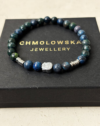 Bransoletka Męska Jaspis Budda, Chmolowska Jewellery