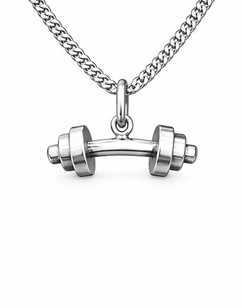 SZTANGA męski naszyjnik- srebro, złoto, ISSI Jewelry